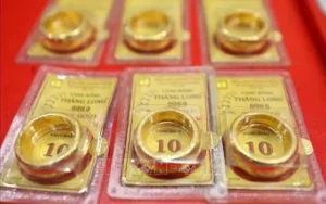 Giá vàng giảm mạnh hơn 2 triệu đồng vào 8/5